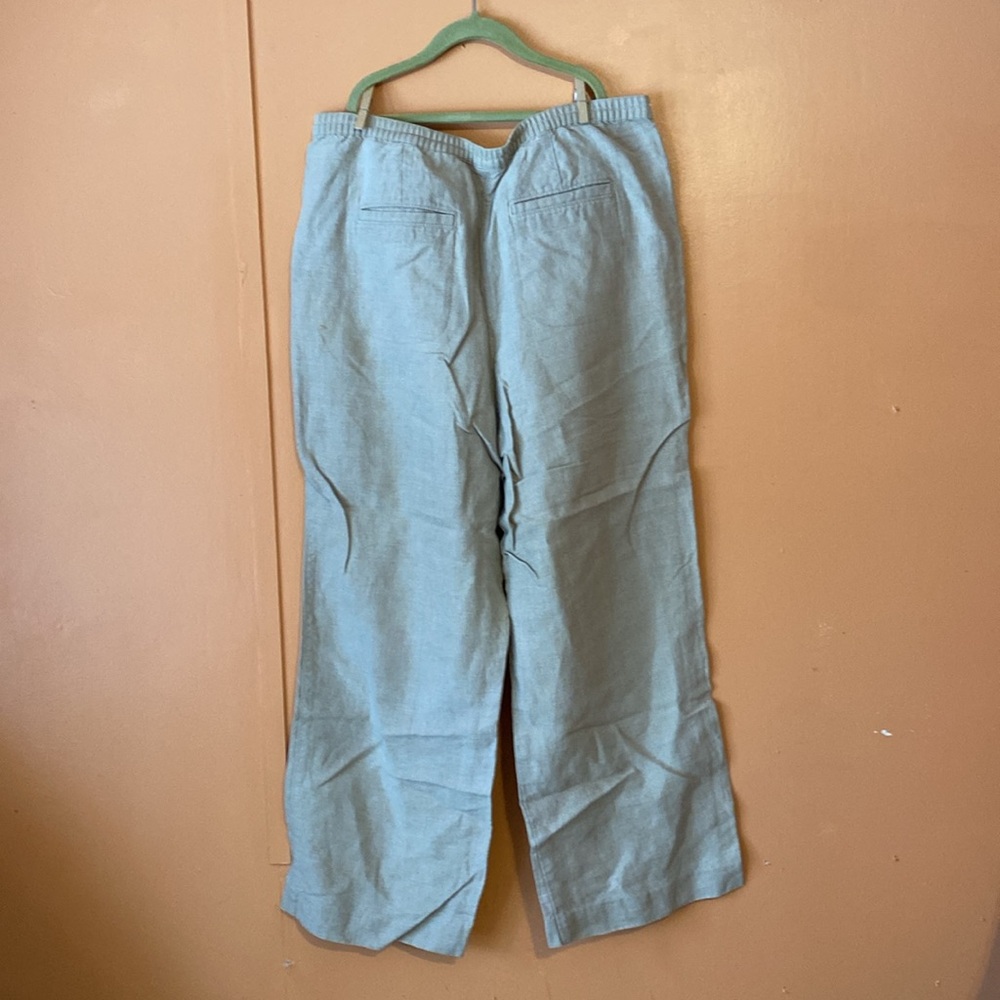 LL Bean Linen Pants - Picture 2 of 4